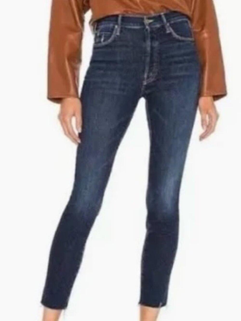 The Stunner Ankle Fray- Size 27 - Mother Denim